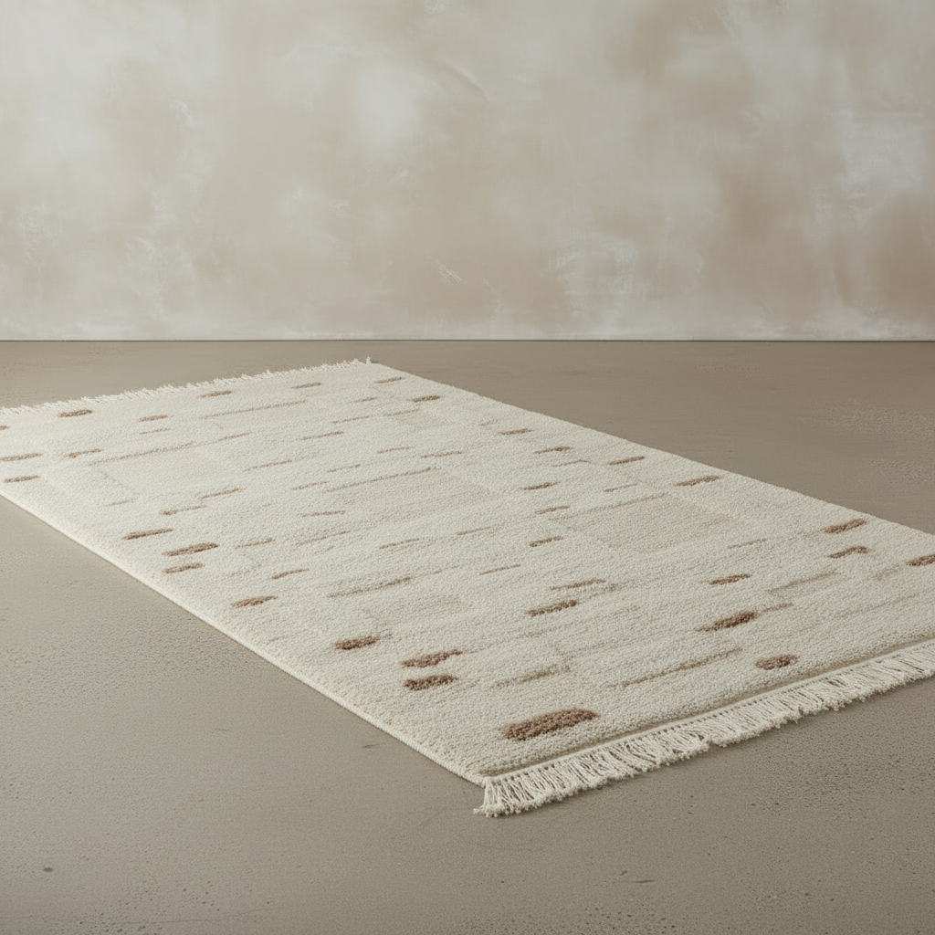 Luoto Plush Rug – 3/4 Angle View