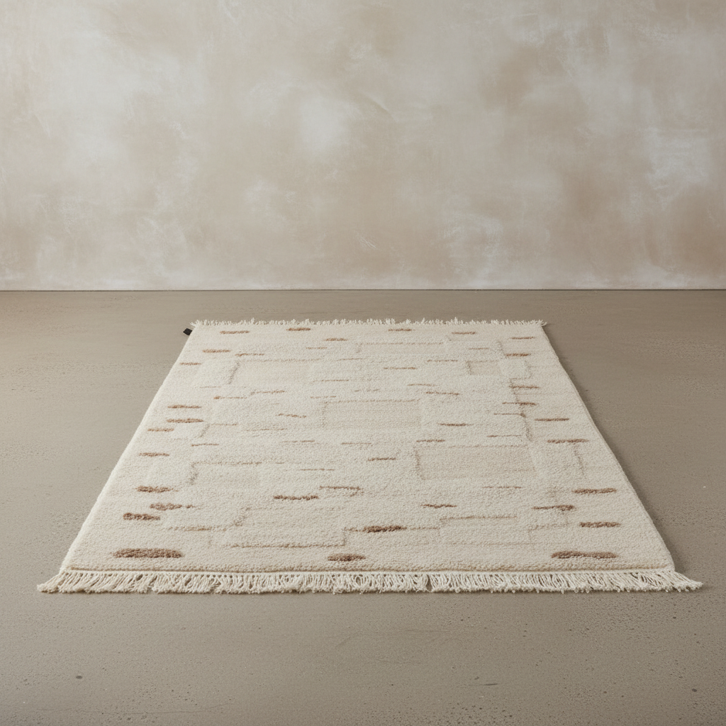Luoto Plush Rug – Front View