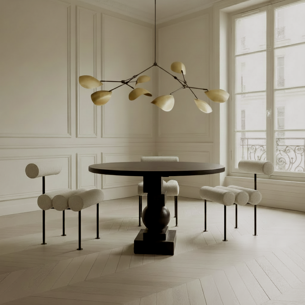 Stingray Chandelier, Brass w/ Rods *Pre-order