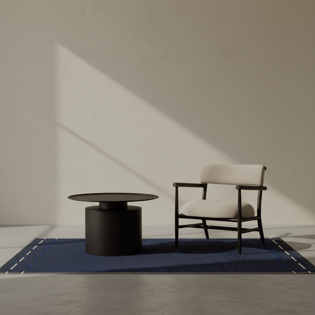 Vibeke Klint Rug VK-4, Blue - 3 Standard Sizes