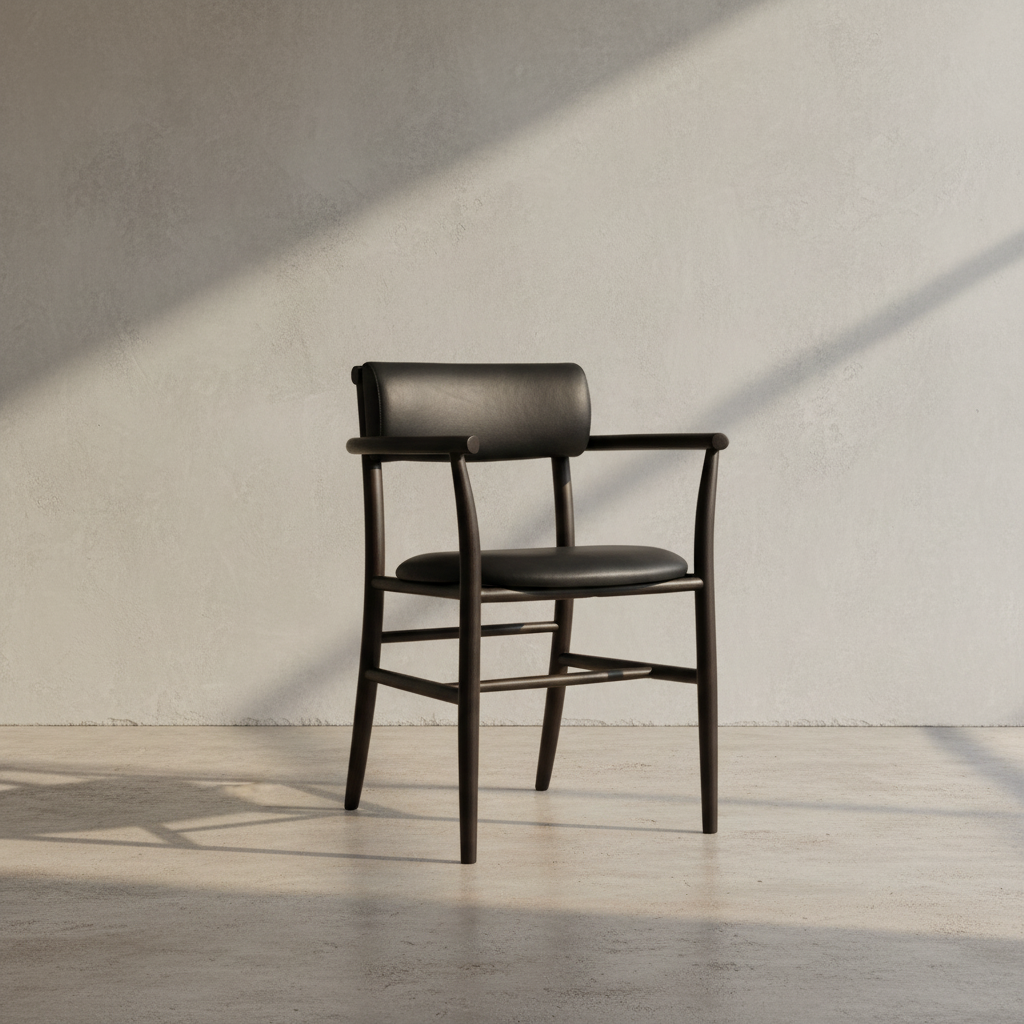 Nama Dining Chair with Nordic backdrop