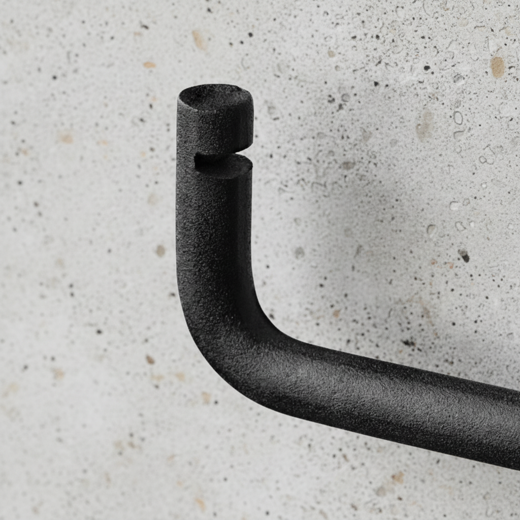 NIVO rail black detail - no water