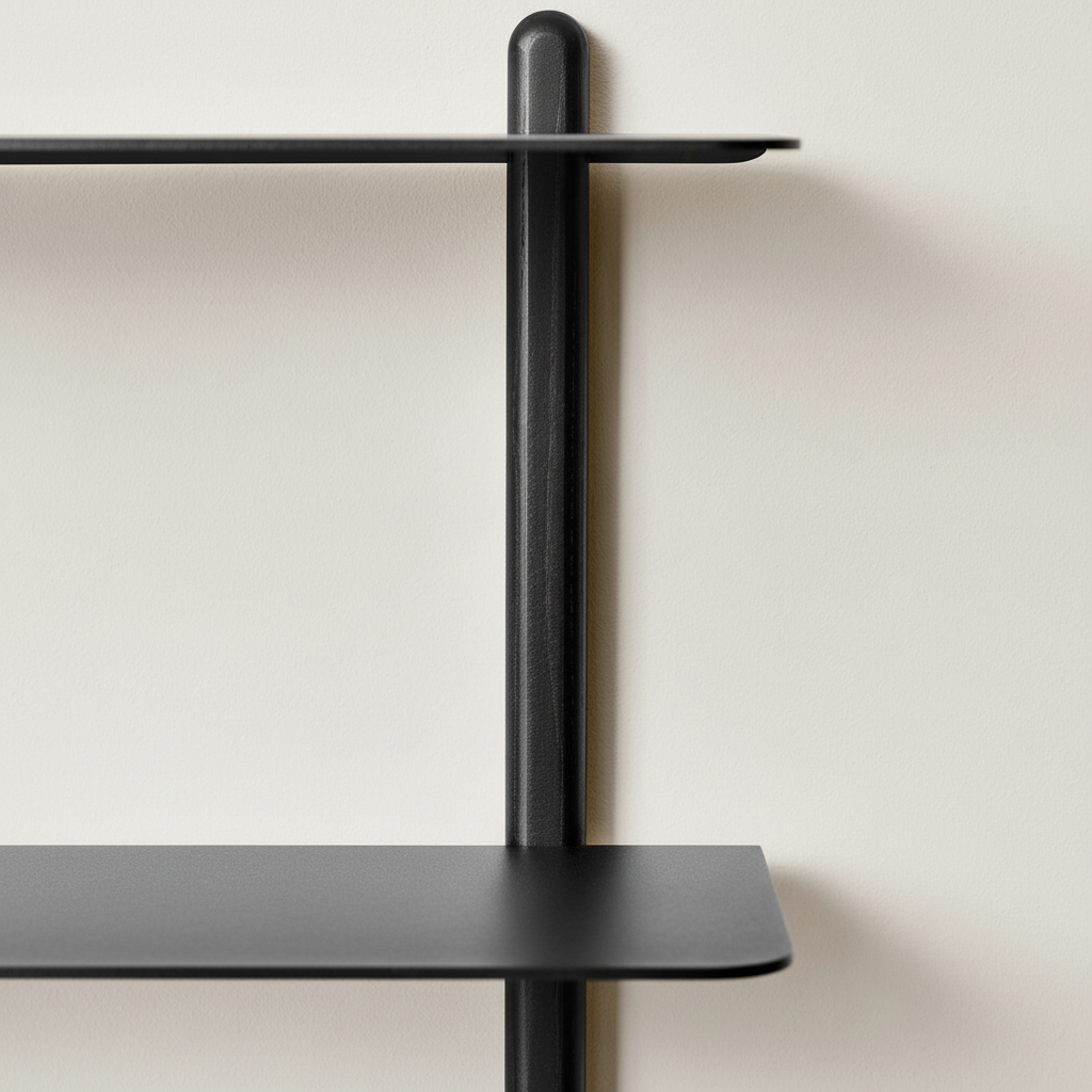 NIVO Shelf clean detail on cream backdrop