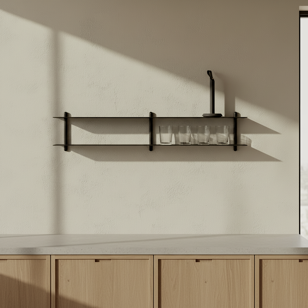 NIVO Shelf Small C - black ash/black