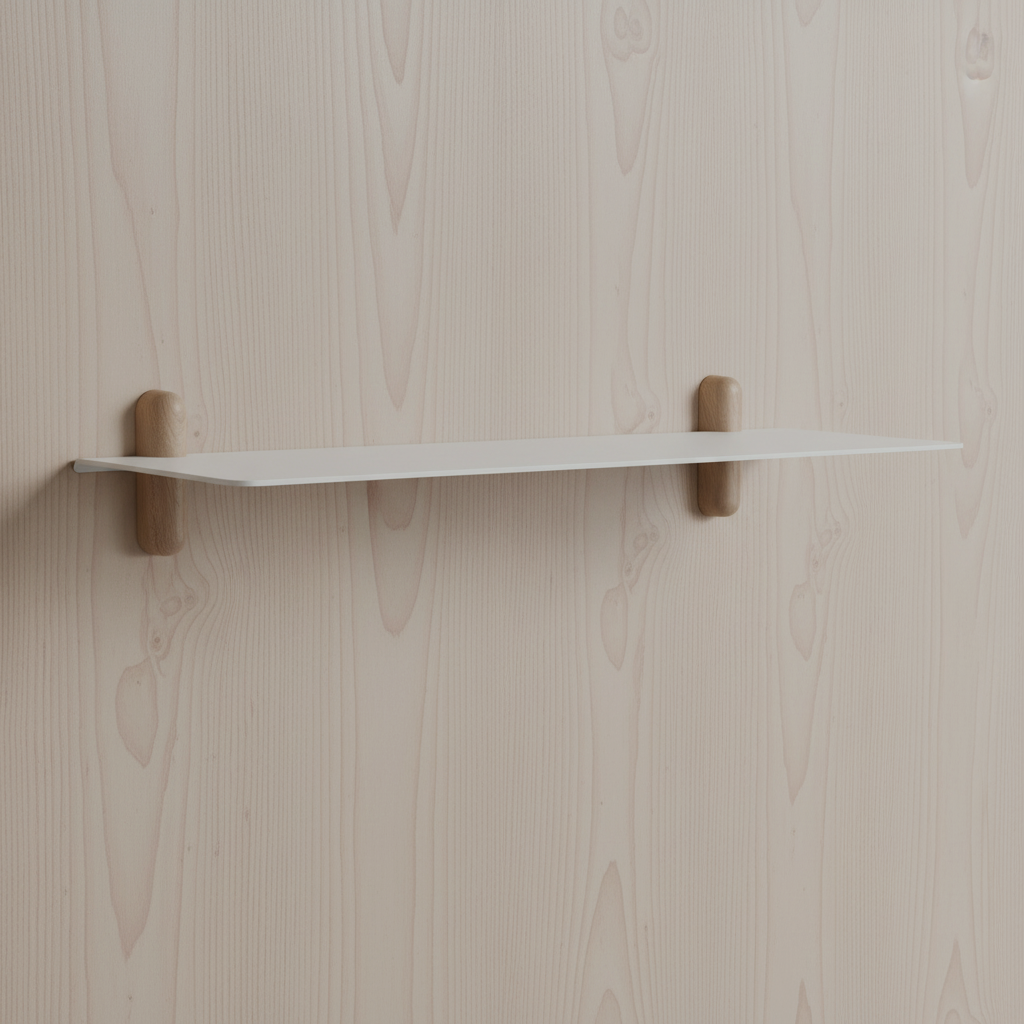 NIVO Shelf Large G - light oak / white