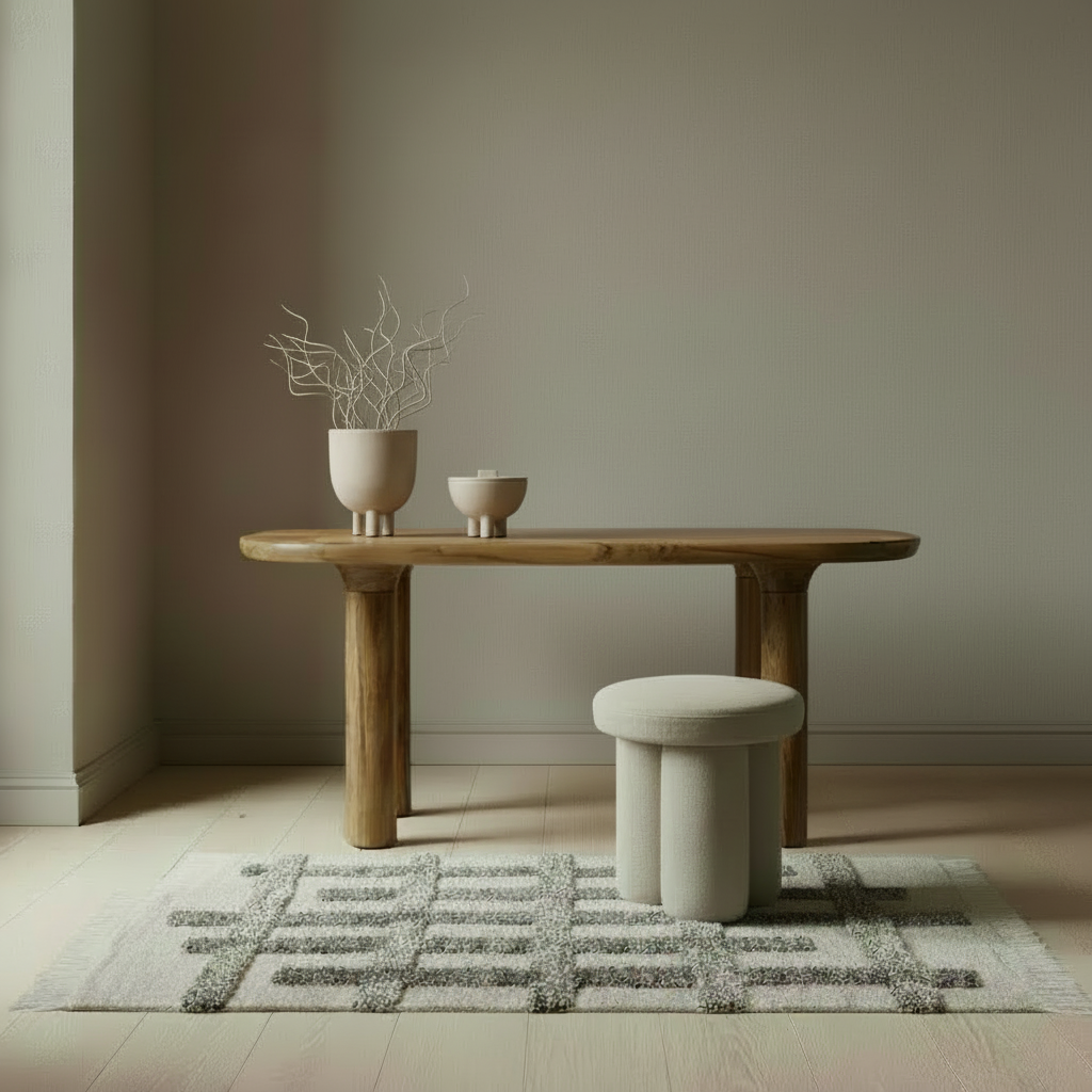 Nordic desk scene with Duck Pot and Jar