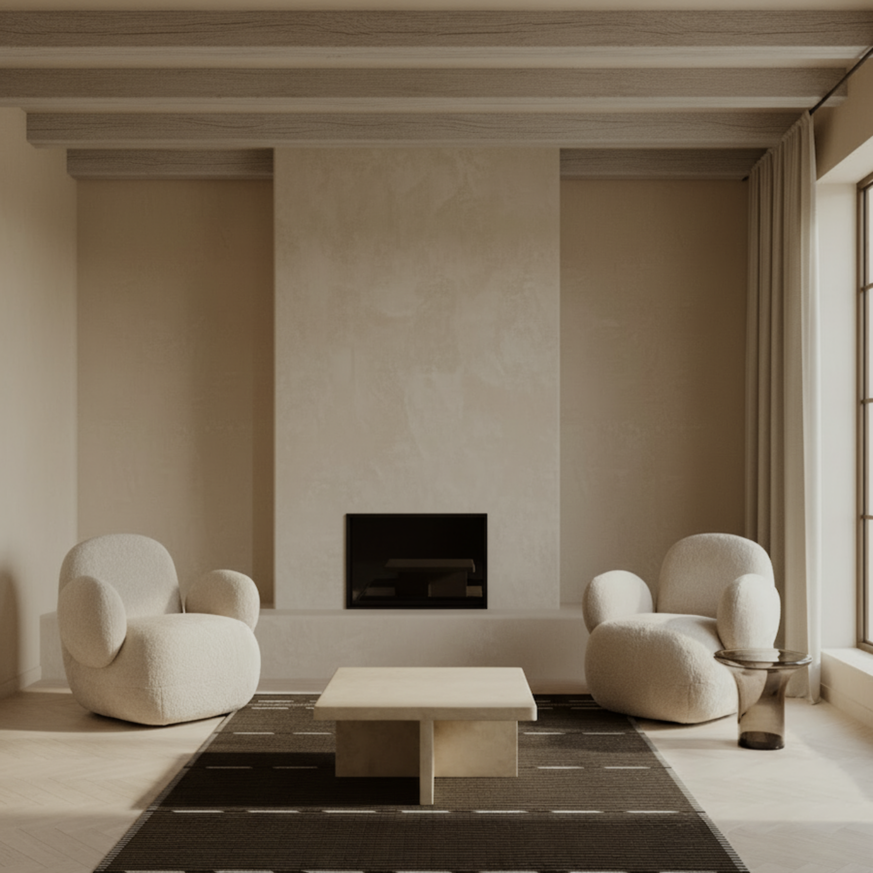 Brutus Coffee Table - Sand