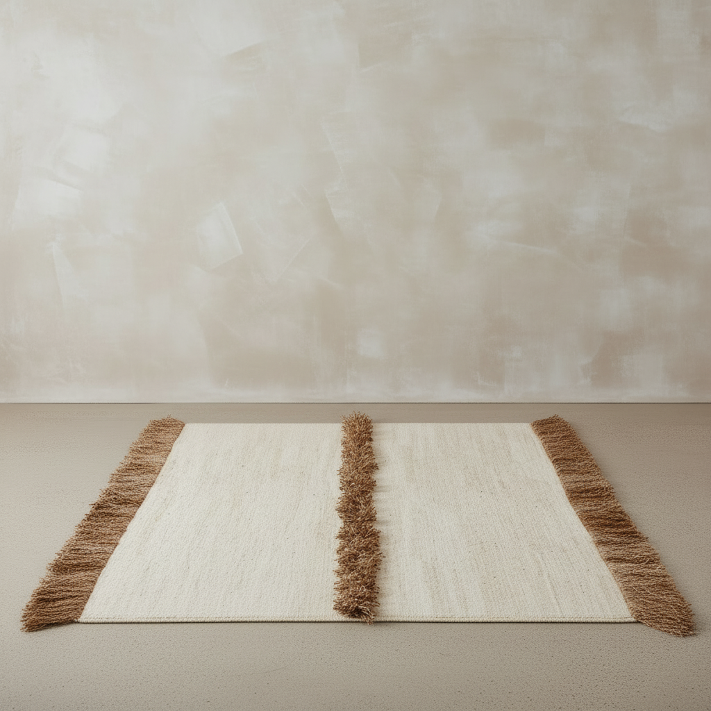 Nurja Rug – No Front/Back Fringe
