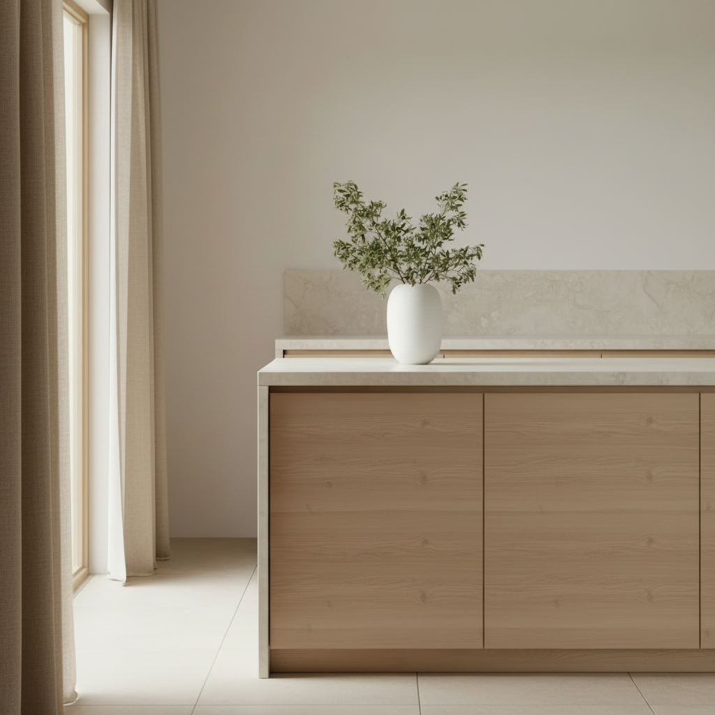 Organic Vase 07 Proportional Kitchen Setting