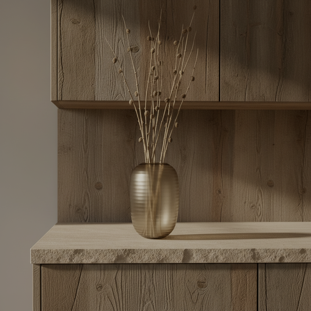 Organic vase 07 - sand