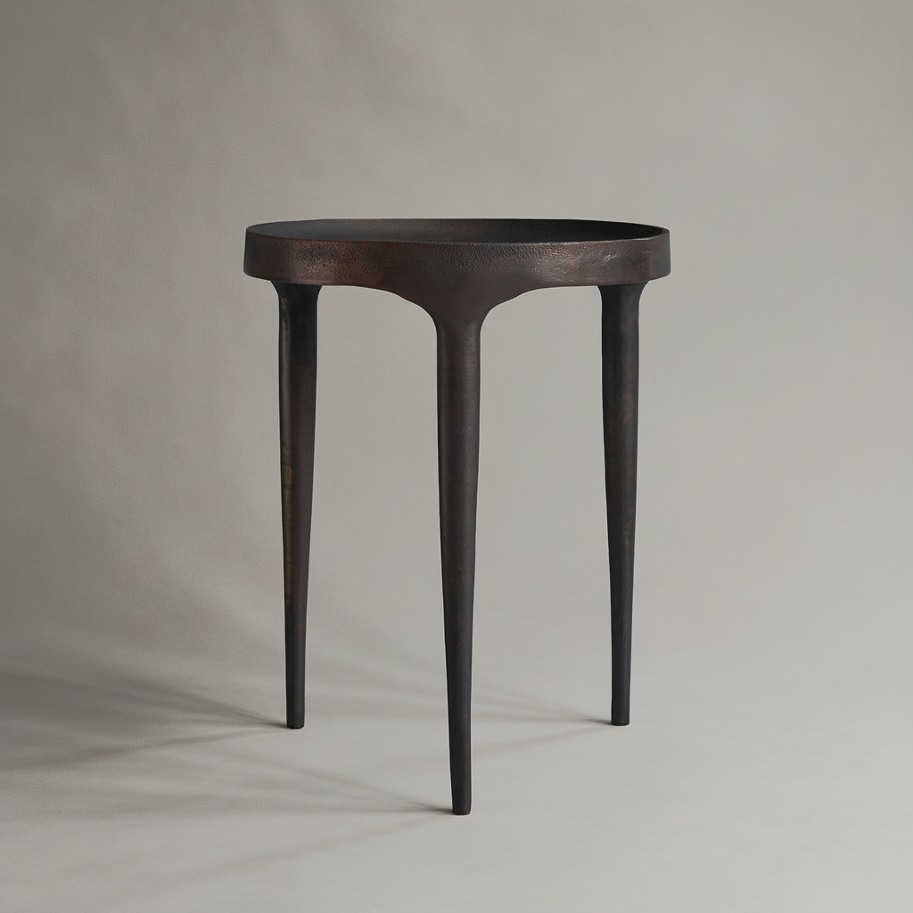 Phantom Table Tall - Burned Antique