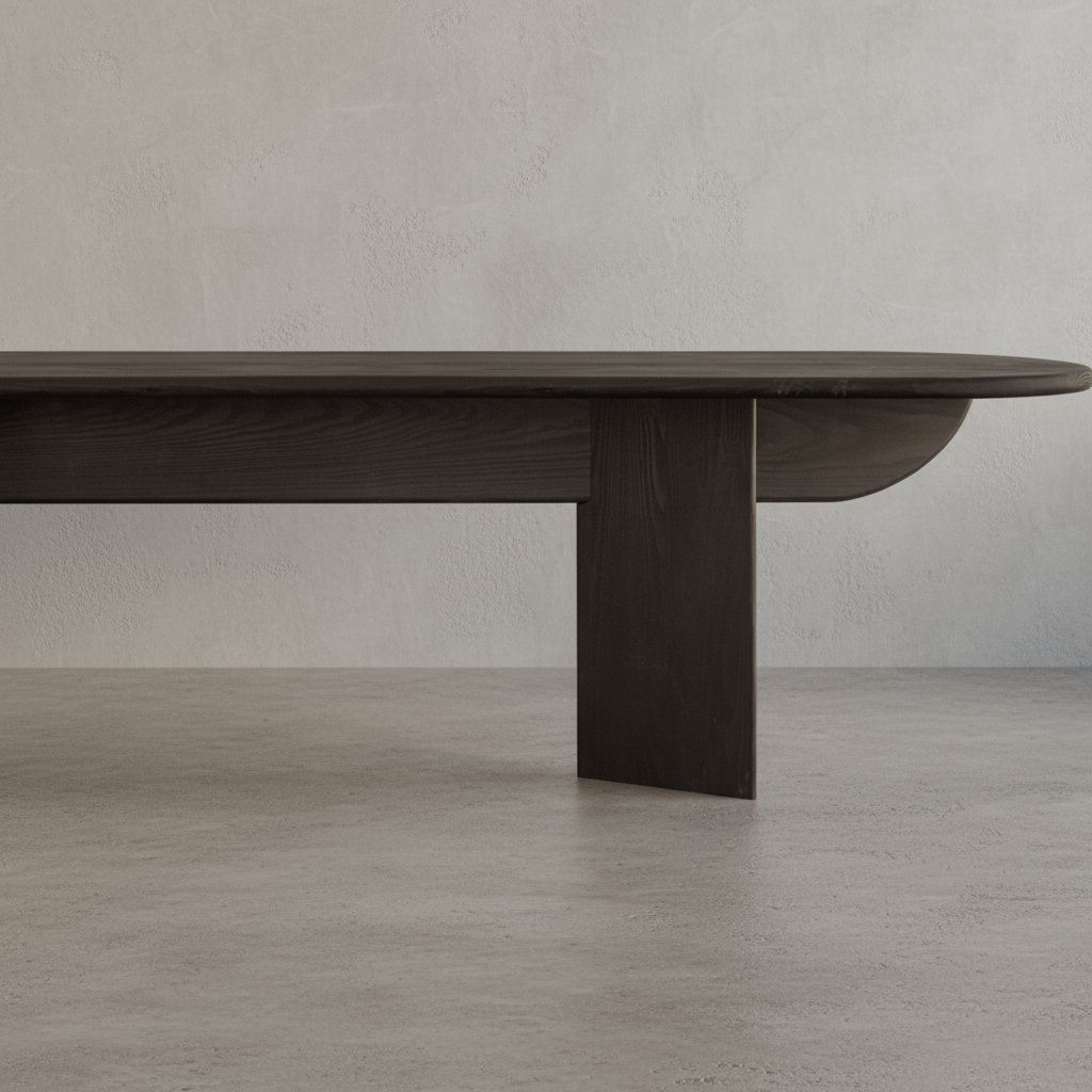 Pillabout Dining Table 04 - Black