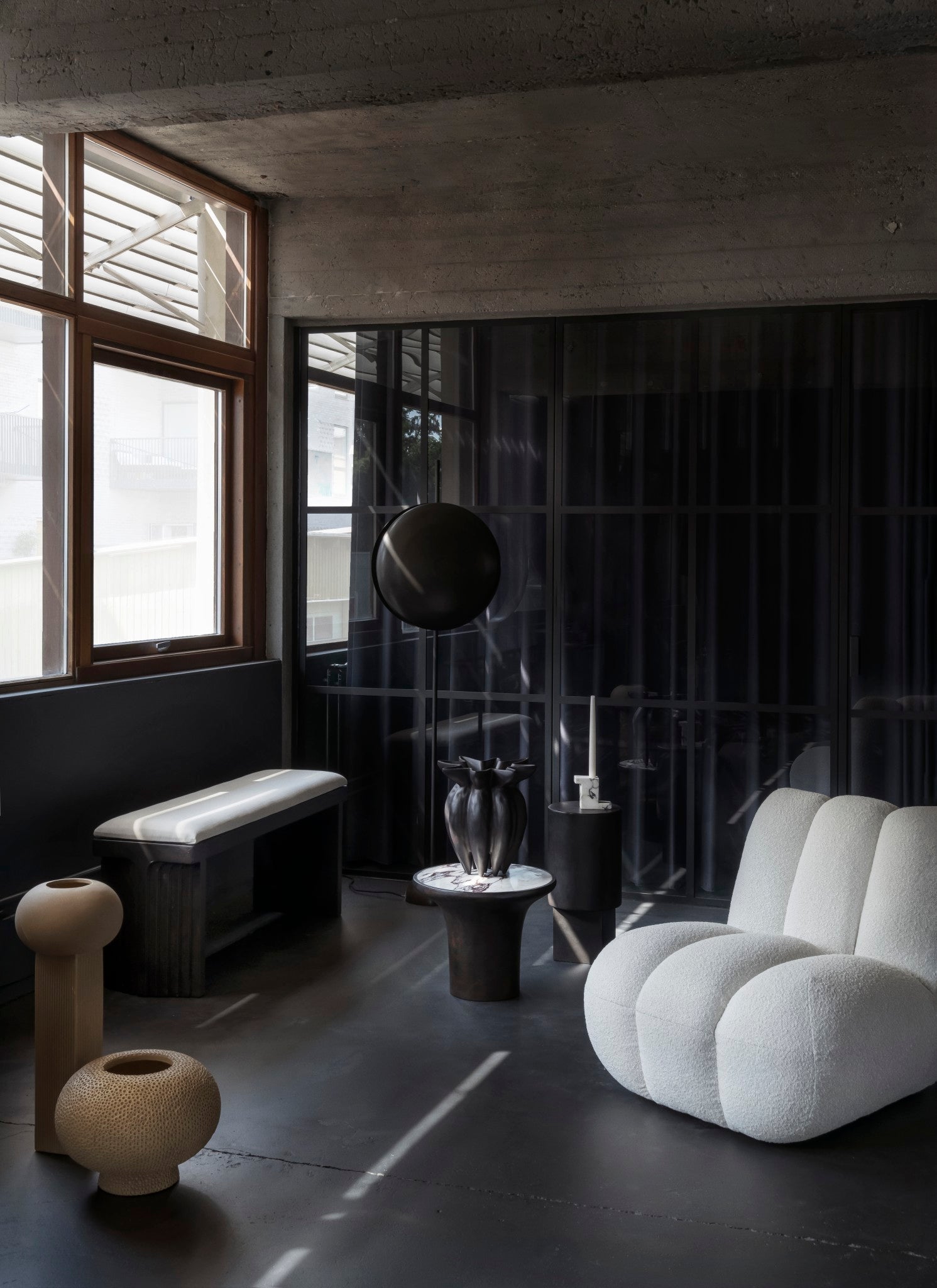 Arc Bench - Coffee*