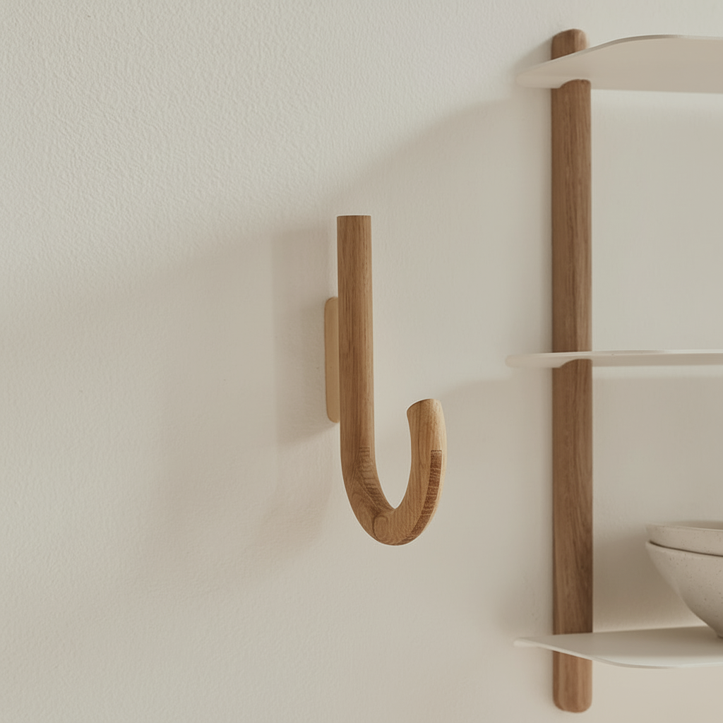 NIVO Shelf Large D - light oak/white