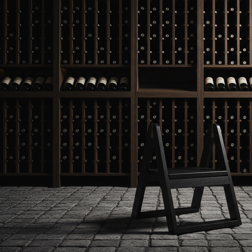 REECH Step Stool — Minimalist Wine Cellar
