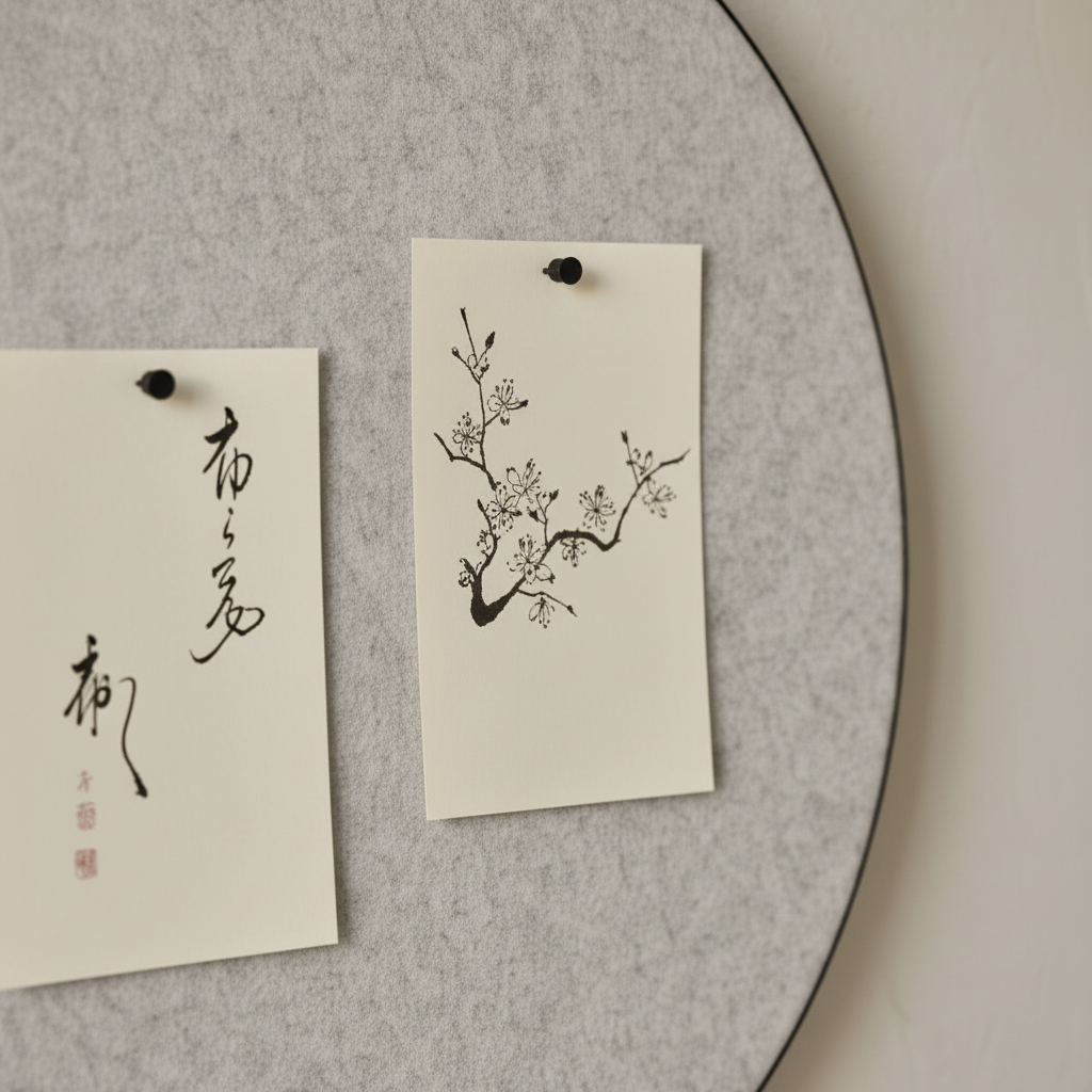 RETELL Pinboard — Japanese Prints Close-Up