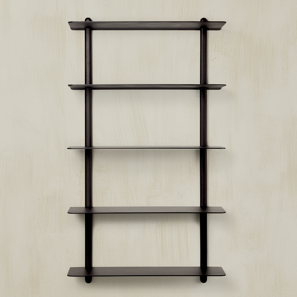 NIVO Shelf Large E - black ash/black
