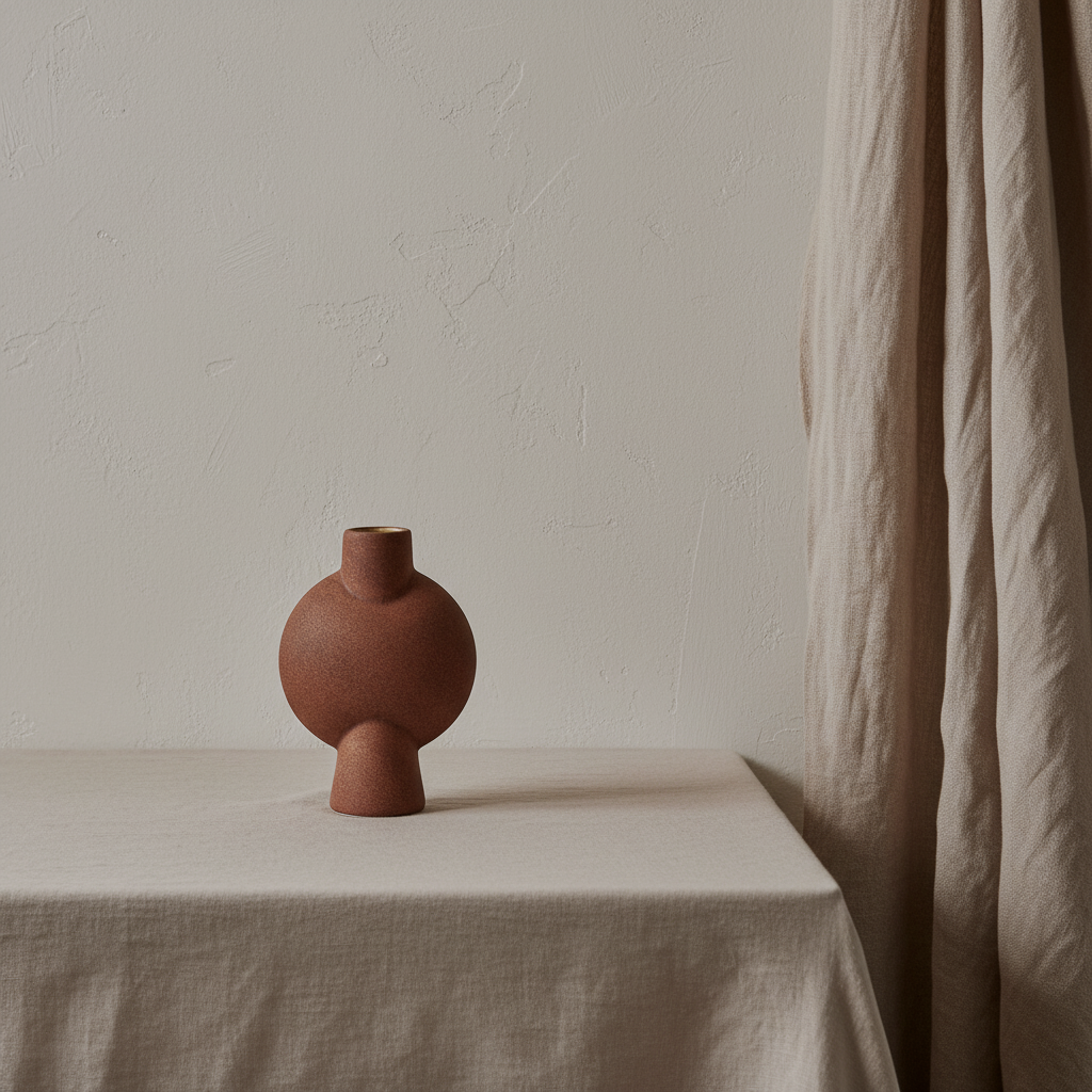 Sphere Vase Bubl, Mini - Terracotta
