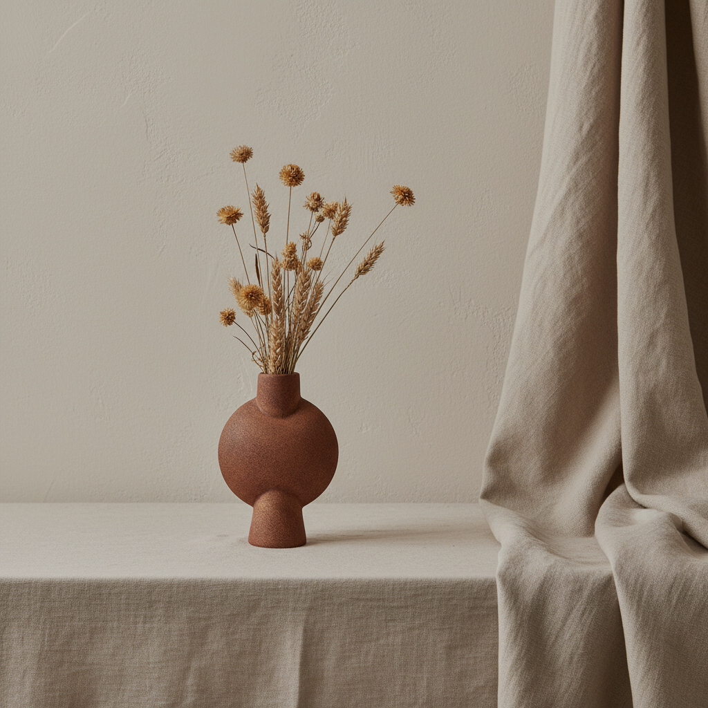Sphere Vase Bubl, Mini - Terracotta