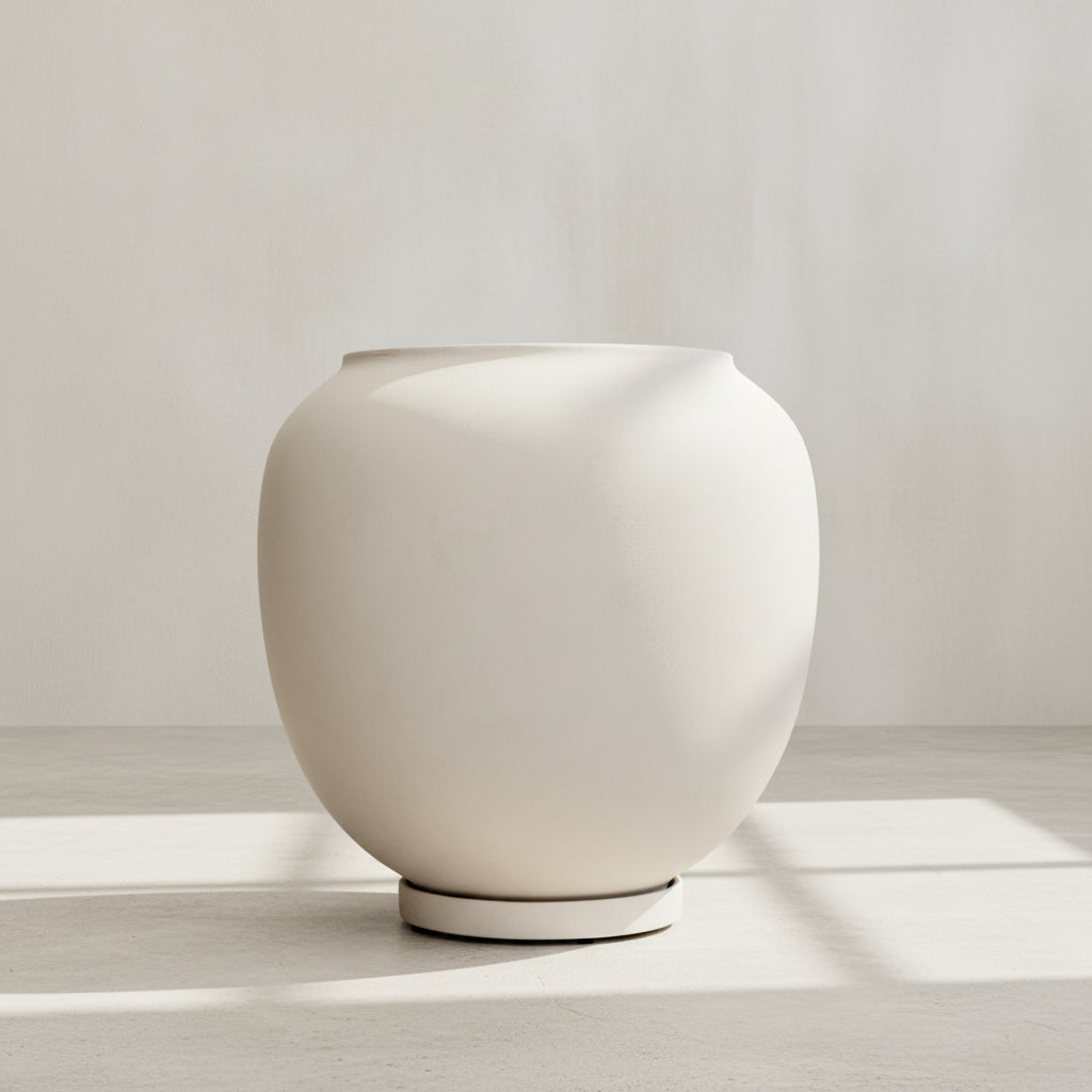 Sunao Vase Plant Pot, Hexa- Birch