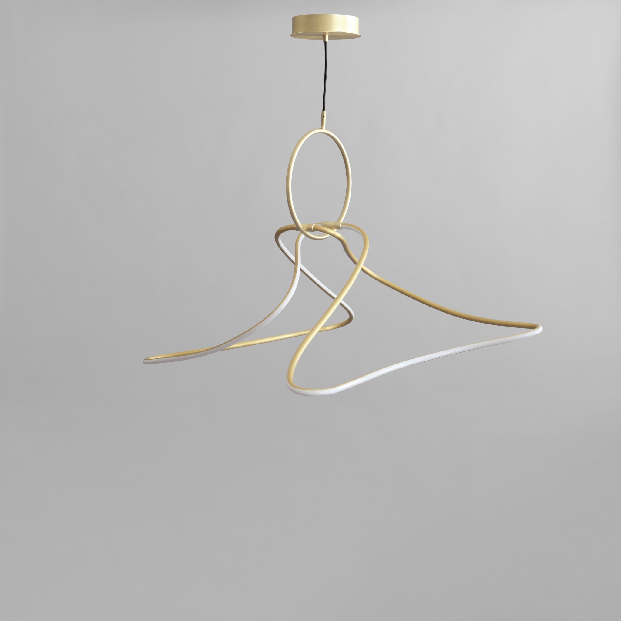 Kumo Chandelier, Big - Brass*