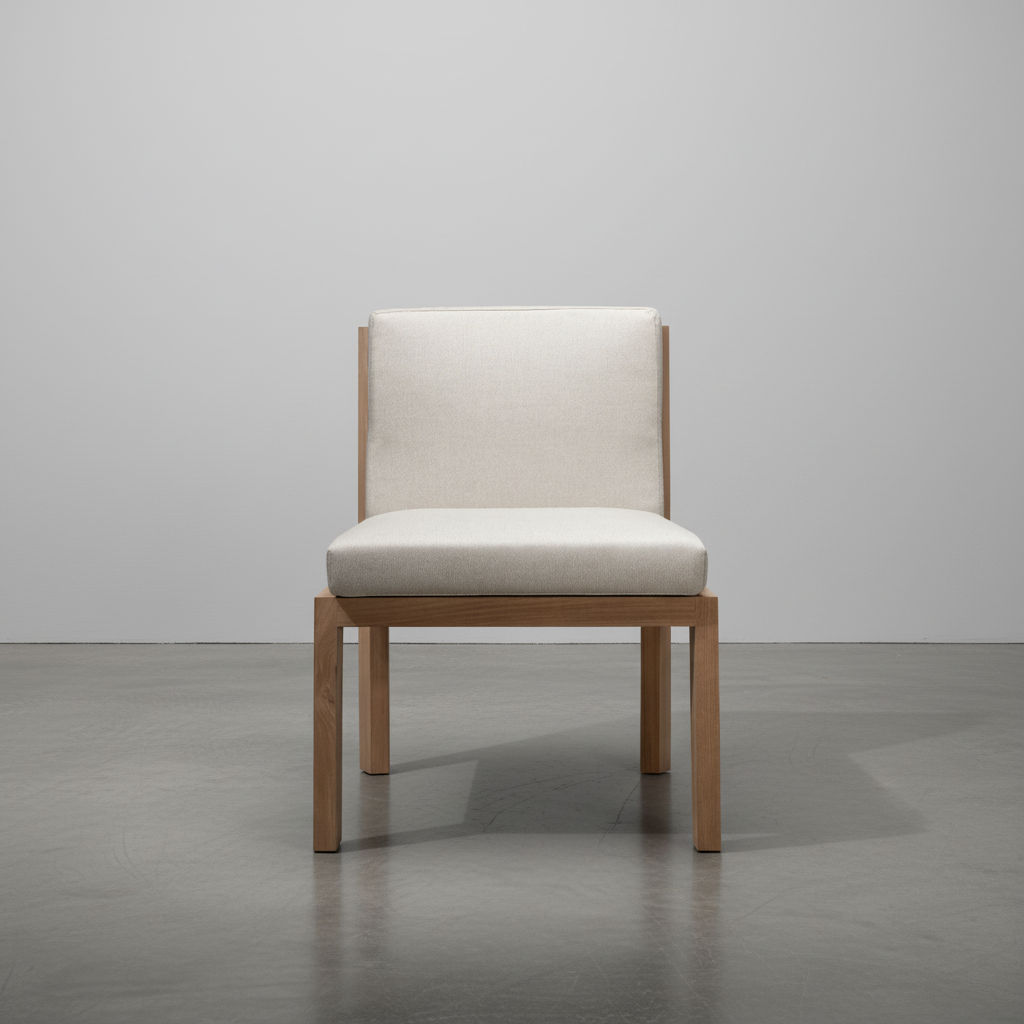 TIMME chair with straight back legs