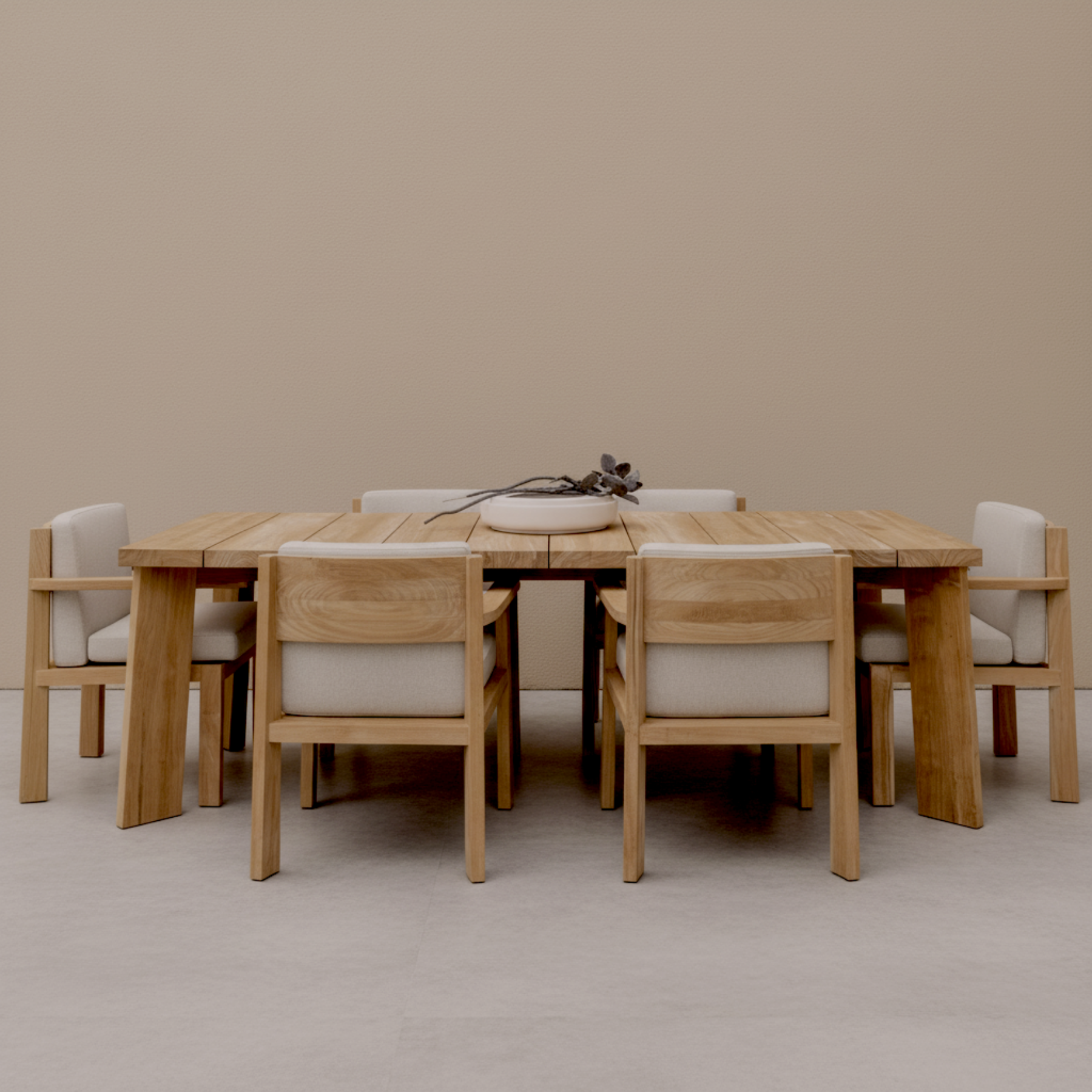 TIMME Outdoor Dining Armchair by Piet Boon