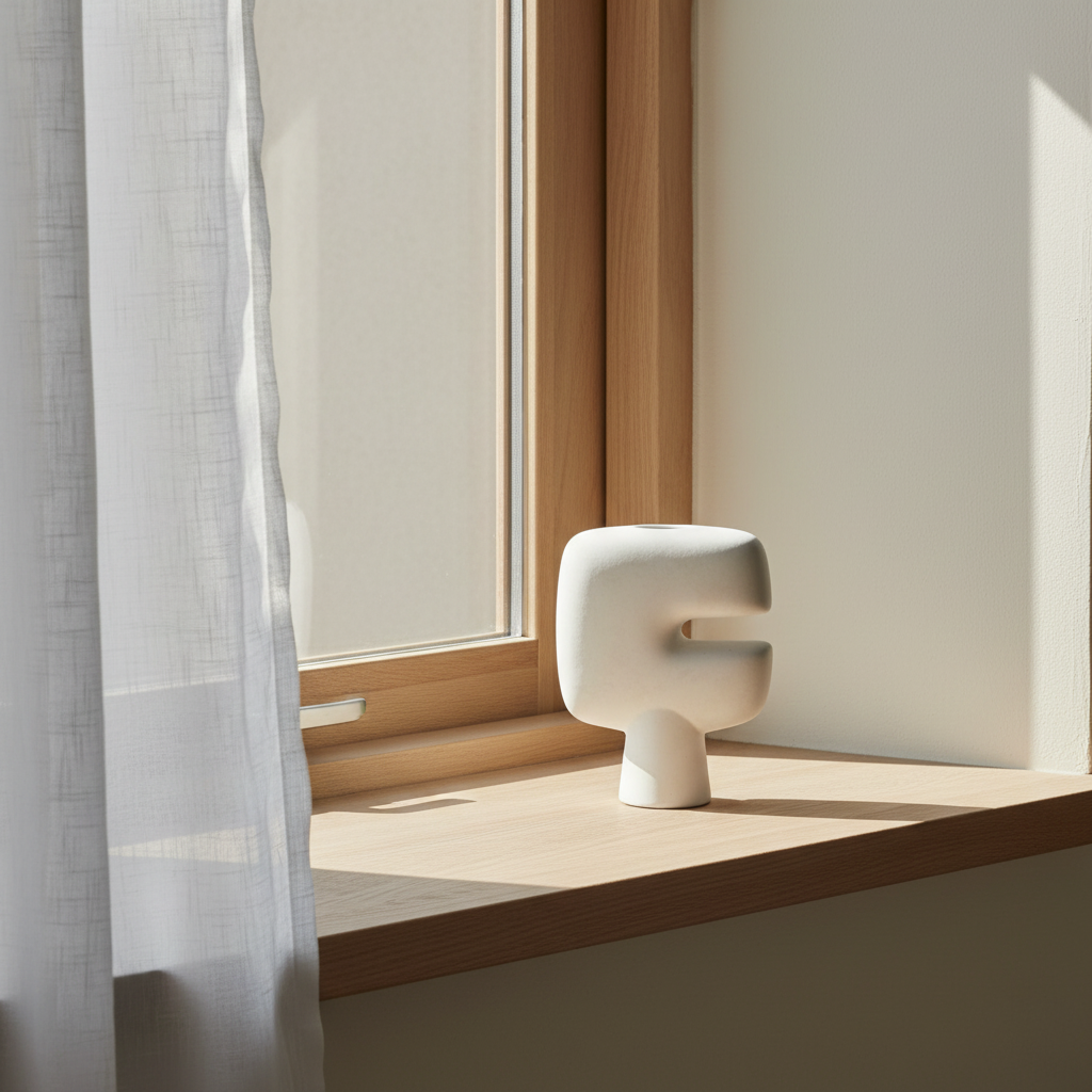 Tribal Vase Mini on Window Ledge