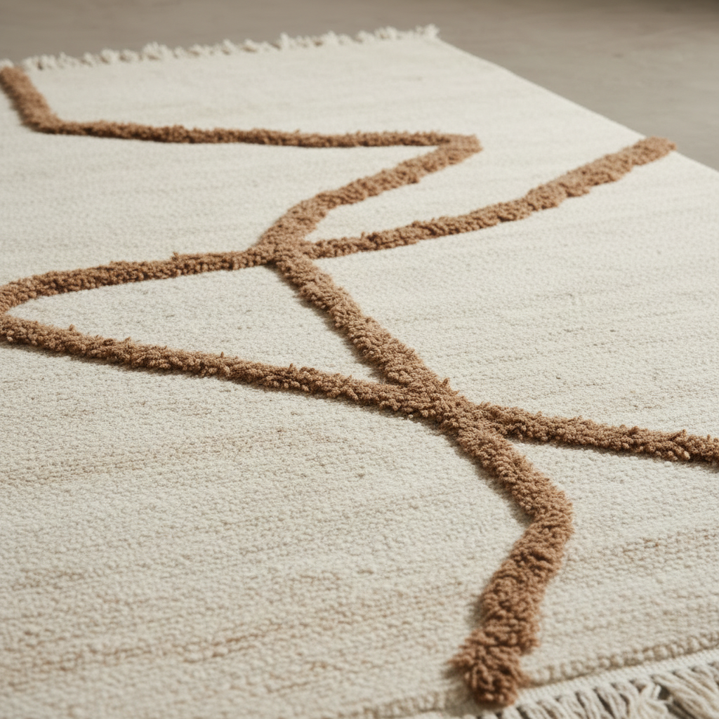 Vuoristo Rug — Centre Detail Close-Up