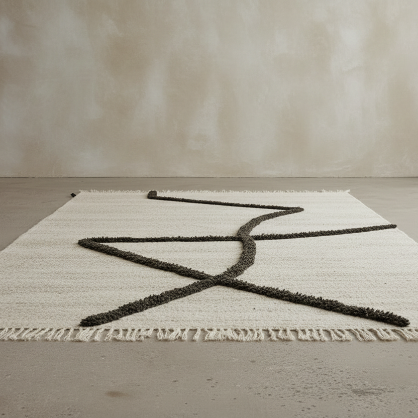 Vuoristo Woven Black — 4/5 Low Perspective Angle