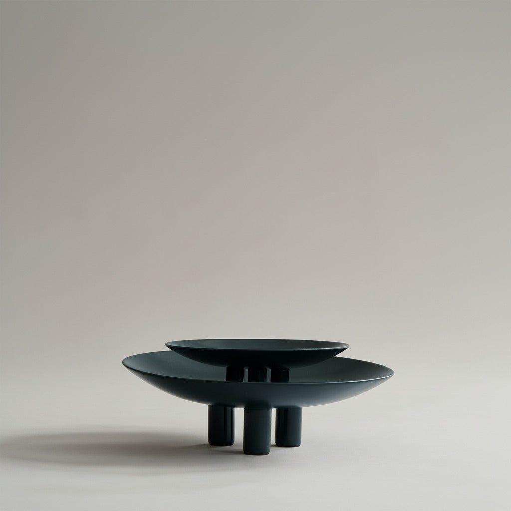Duck Plate, Mini - Dark Green