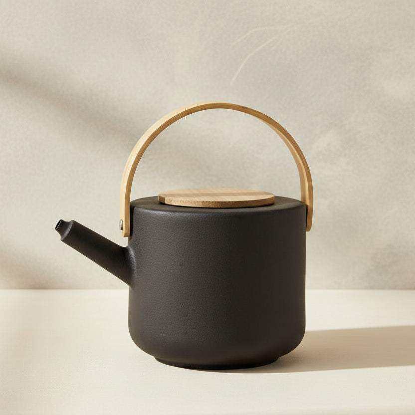 Theo teapot - matte black