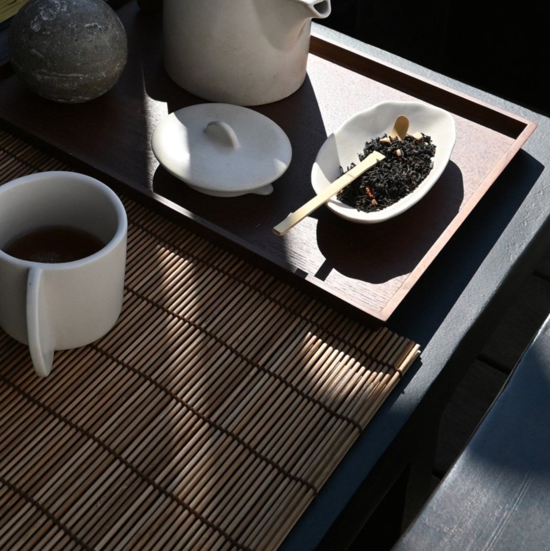 Native Oval Tray, Petit - Birch*