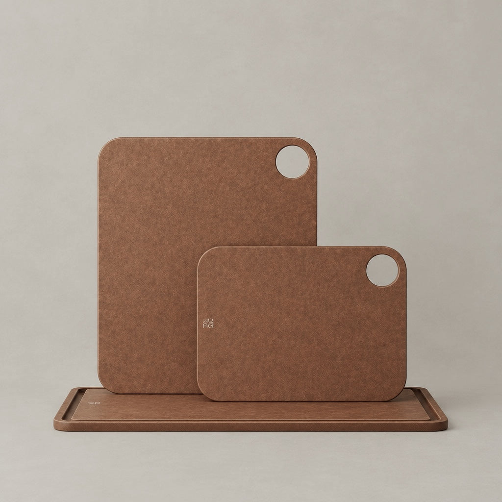 CUT-IT chopping board, small - brown