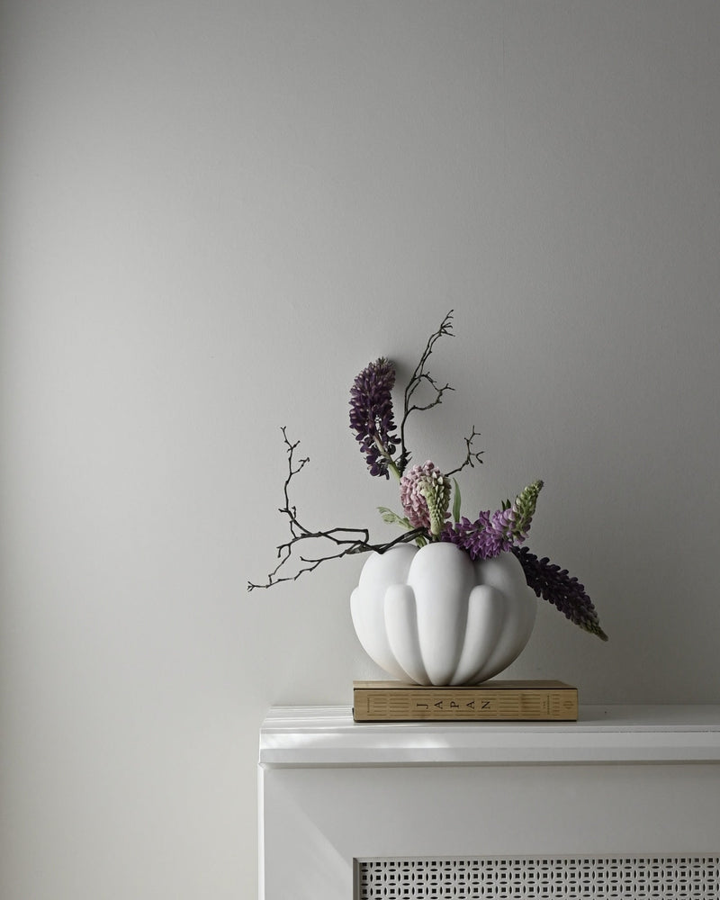 Bloom Vase, Petit - Bone White