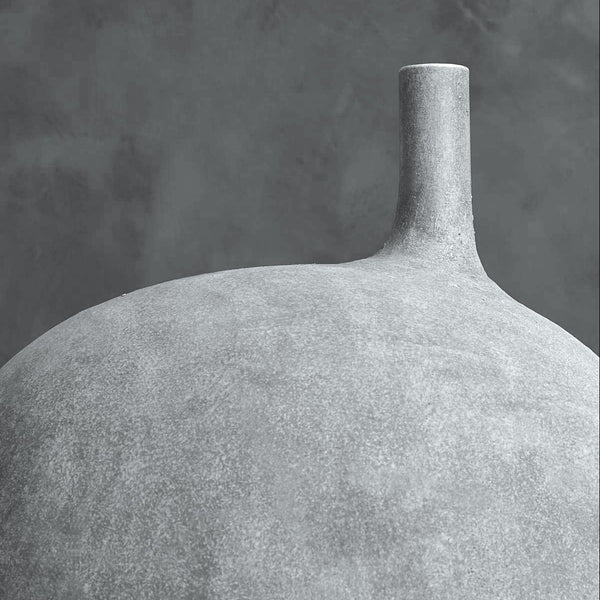 Submarine Vase, Big - Light Grey