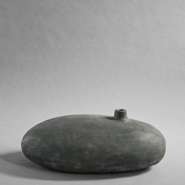 Submarine Vase, Fat - Dark grey