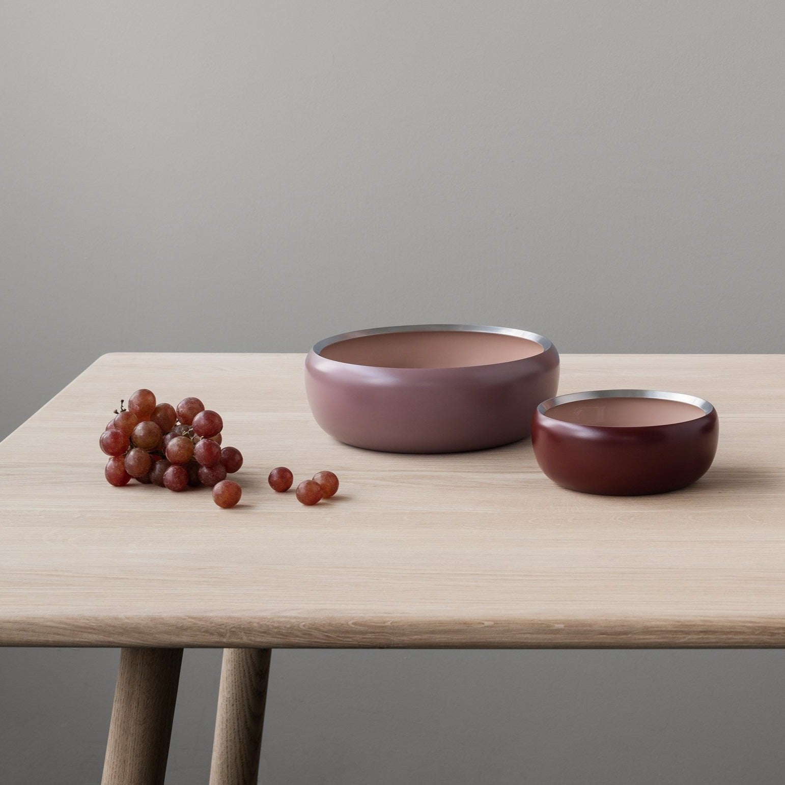 Ora bowl medium - dusty rose