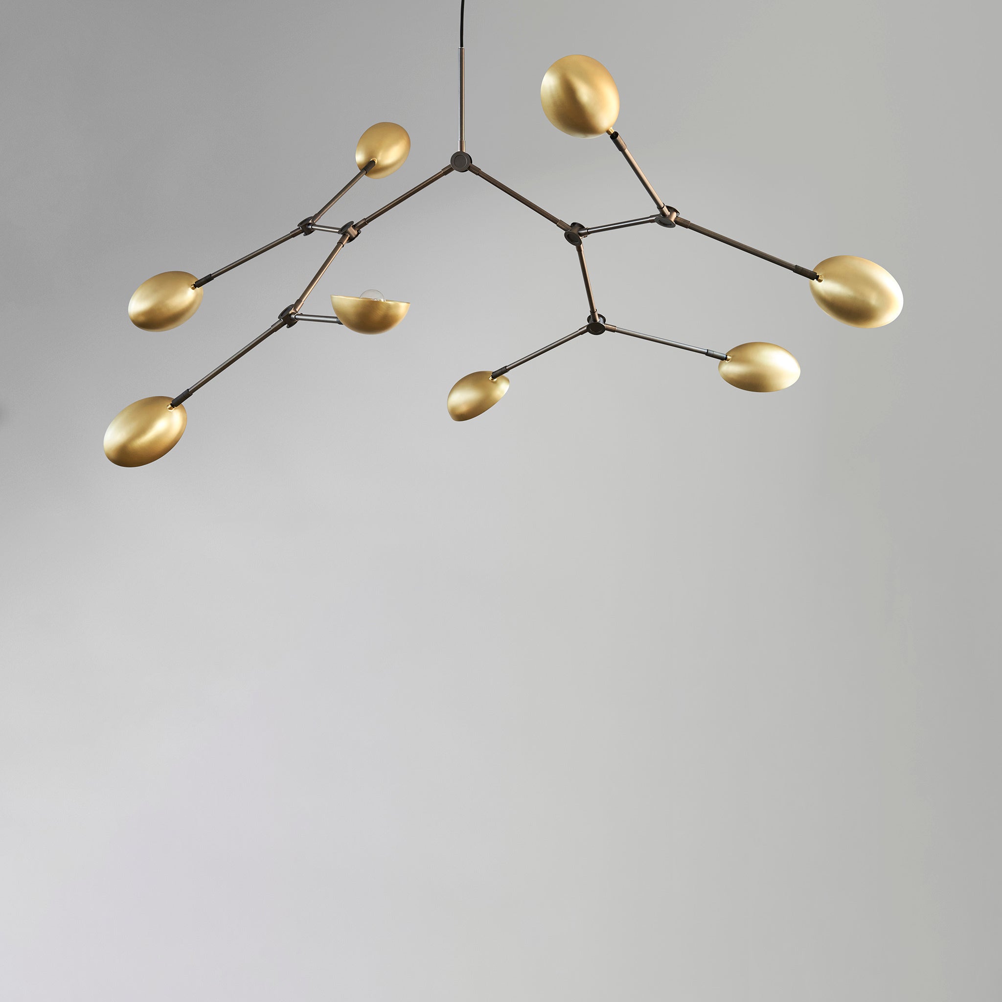 Drop Chandelier - Brass