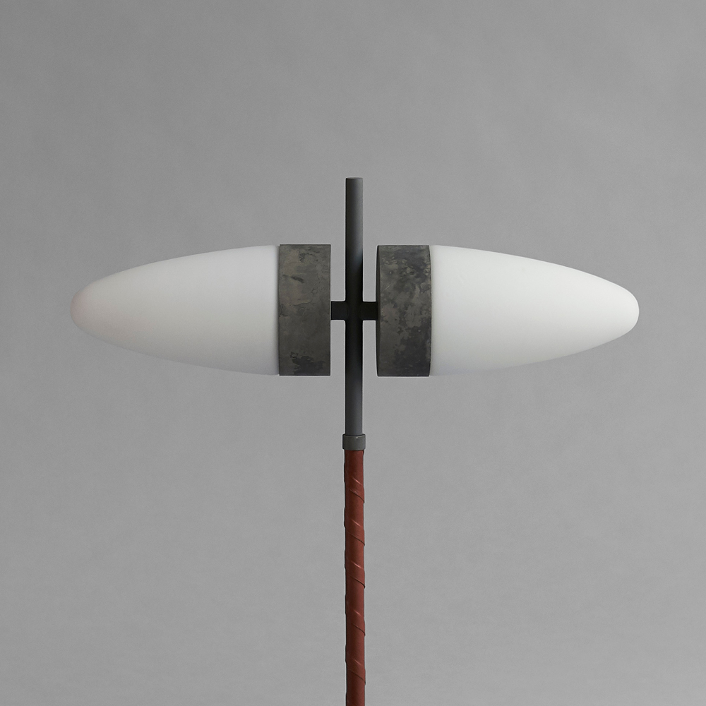 Bull Table Lamp - Oxidized