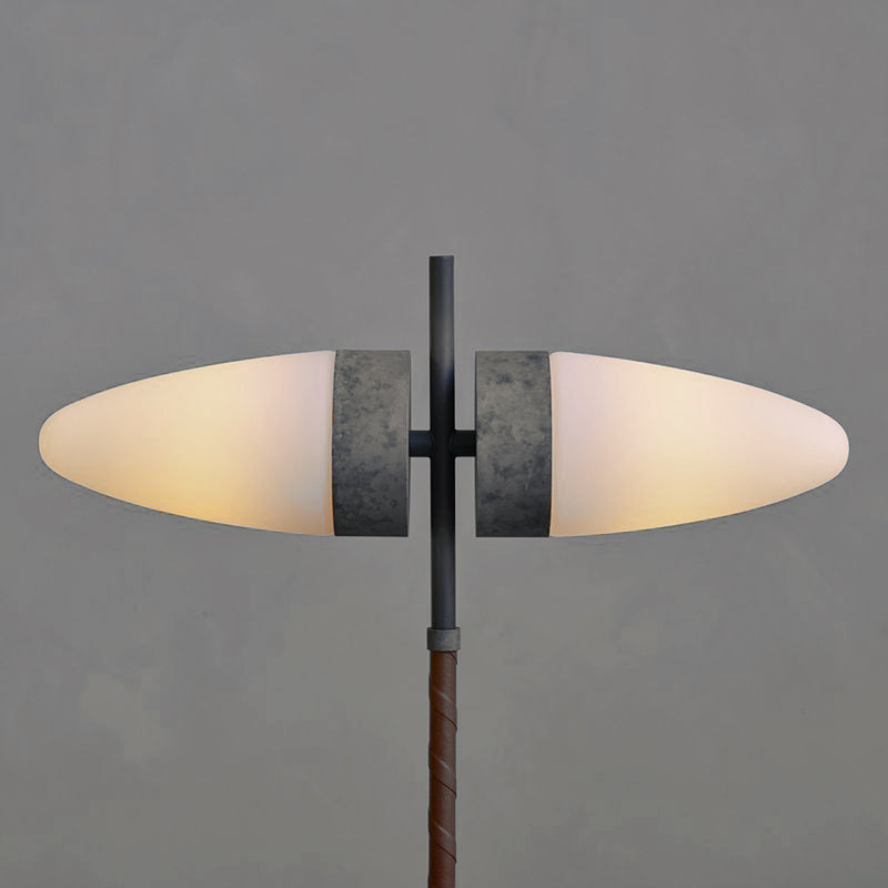Bull Table Lamp - Oxidized
