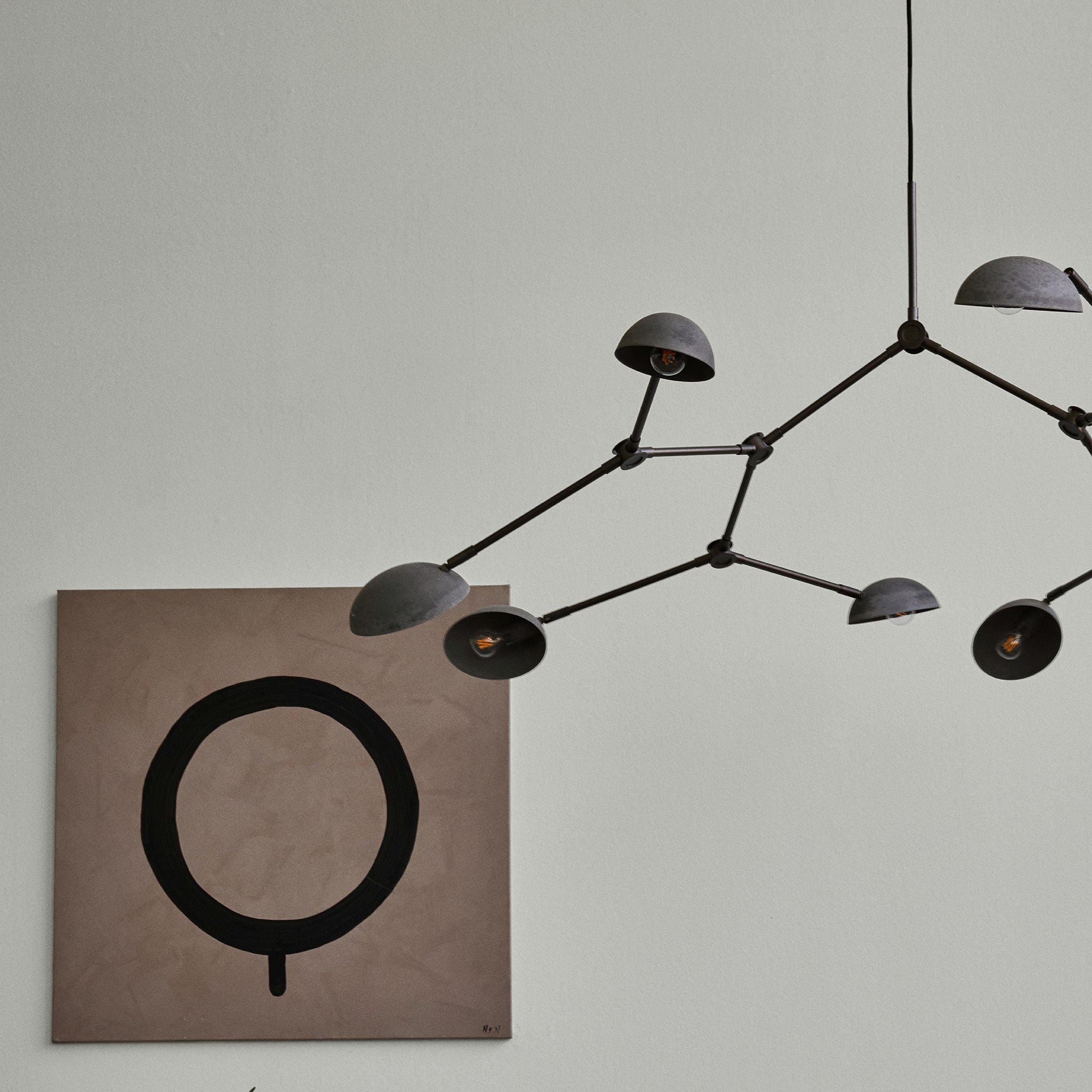 Drop Chandelier - Oxidized