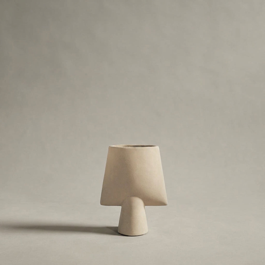 Sphere Vase Square, Mini - Sand