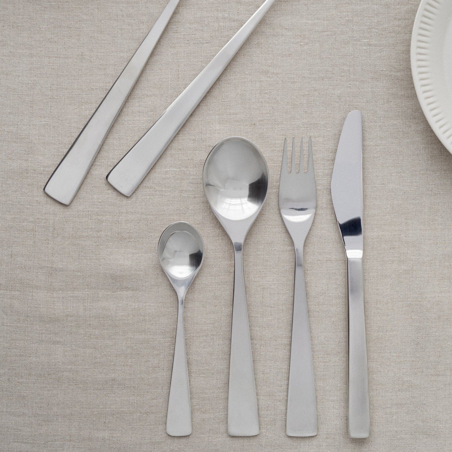 Maya 2000 dinner fork steel, 6 pc box