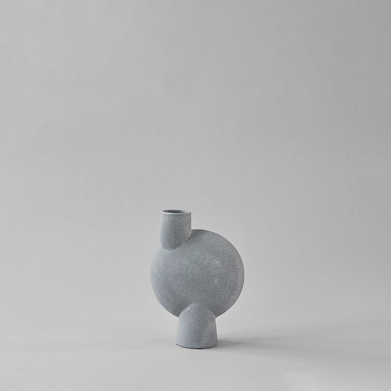 Sphere Vase Bubl, Medio - Light Grey