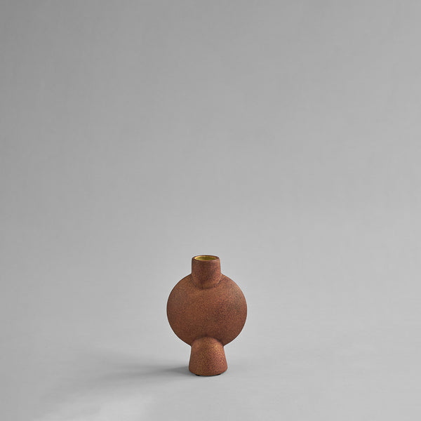 Sphere Vase Bubl, Mini - Terracotta
