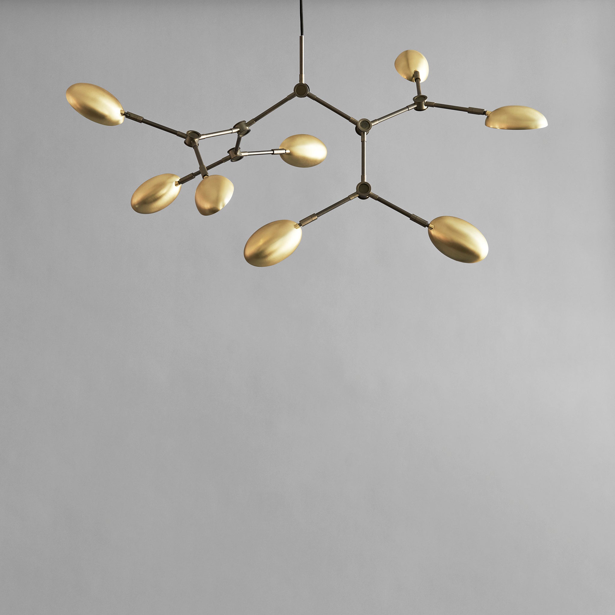 Drop Chandelier - Mini, Brass