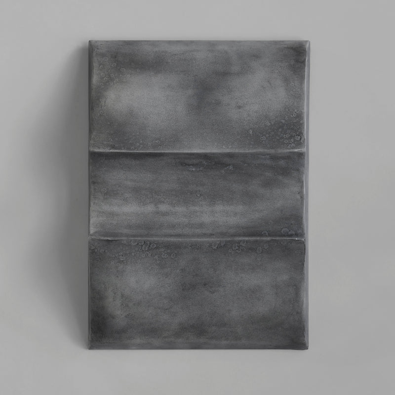 Sculpt Wall Art - Wave Mini, Dark Grey