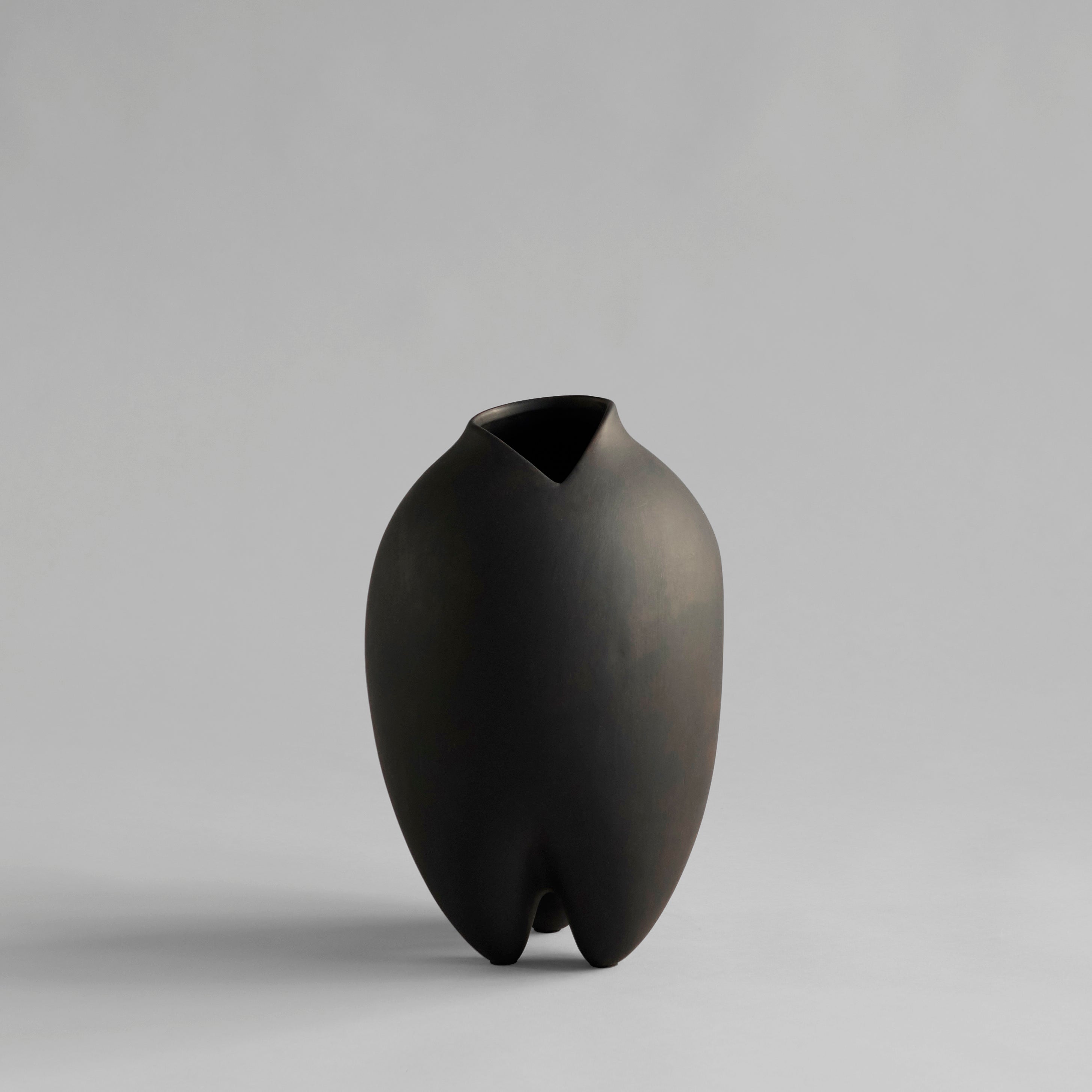 Sumo Vase, Slim - Coffee