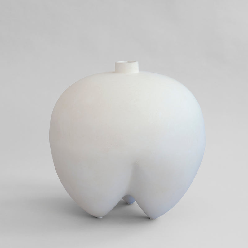 Sumo Vase, Big - Bone White